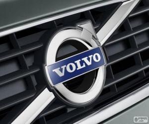 Puzzle Λογότυπο της Volvo, σουηδικό αυτοκίνητο μάρκας